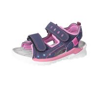 RICOSTA Mädchen Sandalen TAJO,Kinder Sommerschuhe,WMS:Mittel,Strandschuhe,Outdoorsandalen,Klettverschluss,Nautic/rosada (171),29 EU