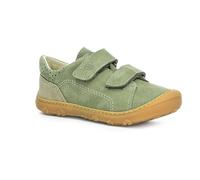 RICOSTA Mädchen und Jungen Low-Top Sneaker Tommy, Kinder Lauflernschuhe, Weite: MITTEL, lose Einlage, Klettstiefel, eukalyptus/Tundra (530), 25 EU