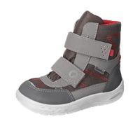 RICOSTA Jungen Winterstiefel UKI, Kinder Boots, Weite: Weit, lose Einlage, Sympatex, waschbar,vegan, Meteor/Schoko/rot (460), 31 EU