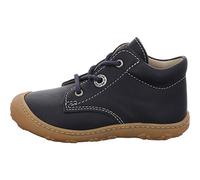 RICOSTA Unisex - Baby Stiefel Cory,Kinder Lauflernschuhe,WMS:Weit,lose Einlage,schnürstiefel,Booties,Leder,Nautic (180),18 EU