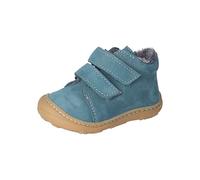 RICOSTA Unisex - Baby Stiefel Crusty,Kinder Lauflernschuhe,WMS:Mittel,lose Einlage,terracare,Klettstiefel,Booties,Leder,Storm (540),22 EU