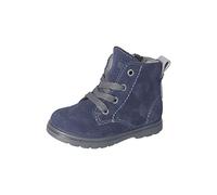 RICOSTA Unisex - Baby Stiefel ILVY,Kinder Lauflernschuhe,WMS:Mittel,lose Einlage,Sympatex,schnürstiefel,Booties,Leder,Nautic (190),21 EU
