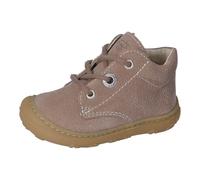 RICOSTA Unisex Stiefel Cory, Baby und Kleinkinder Lauflernschuhe, Weite: Mittel, lose Einlage, terracare, schnürstiefel, Booties, Schoko (271), 18 EU