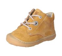 RICOSTA Unisex Stiefel Cory, Baby und Kleinkinder Lauflernschuhe, Weite: Mittel, lose Einlage, terracare, schnürstiefel, Booties, Mustard (760), 22 EU