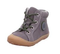 RICOSTA Unisex Stiefel Georgie, Baby und Kleinkinder Lauflernschuhe, Weite: Mittel, lose Einlage, terracare, Halbschuhe, Graphit/grün (461), 18 EU