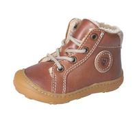 RICOSTA Unisex Stiefel Georgie, Baby und Kleinkinder Lauflernschuhe, Weite: Weit, lose Einlage, schnürschuhe, schnürer, Business, Cognac (260), 18 EU