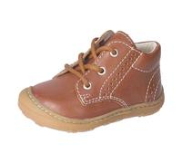 RICOSTA Unisex Stiefel Kelly, Baby und Kleinkinder Lauflernschuhe, Weite: Mittel, lose Einlage, schnürstiefel, Booties, Leder, Cognac (260), 20 EU