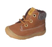 RICOSTA Unisex Stiefel TARY, Baby und Kleinkinder Lauflernschuhe, Weite: Mittel, lose Einlage, terracare, schnürstiefel, Curry (260), 22 EU
