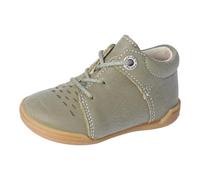 RICOSTA Unisex Stiefel Teddy, Baby und Kleinkinder Lauflernschuhe, Weite: Mittel, lose Einlage, Barfuß-Schuh, Booties, Leder, eukalyptus (530), 22 EU