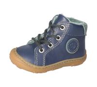 Schnürstiefelette PEPINO "Pepino Stiefelette Leder/Synthetik", Damen, Gr. 20, grün (blau, grün), Leder, Synthetik, Schuhe (25318534-20) blau, grün