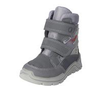 RICOSTA Jungen Stiefel GRISU, Kinder Boots, Weite: Mittel, lose Einlage, Sympatex, Blinklicht, Booties, wasserdicht, Grigio/Graphit (490), 30 EU