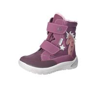 Stiefelette RICOSTA "Ricosta Stiefelette Lederimitat/Textil", Kinder, Gr. 33, merlot, Lederimitat, Textil, Schuhe (55575036-33) merlot
