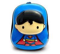 Ridaz Superman Cappe Kinder Schultasche - DC Justice League Reisetasche - Ergonomischer Rucksack für Kinder ab 3 Jahren - 7 Liter Turnbeutel - mit reflektierenden Patches und Reißverschluss