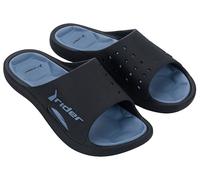 Rider Herren Bay XIV AD Schiebe-Sandalen, Black/Blue, 44 EU