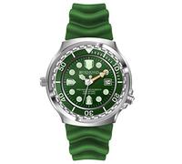 Riedenschild Army Taucher Herrenuhr Grün 1000M Citizen 1S13 Werk Helium Ventil Datumsanzeige