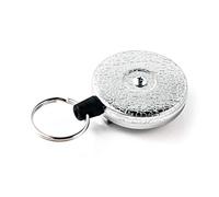 Rieffel Key-BAK KB 3 Schlüsselrolle stabil Edelstahlkette 60cm mit Clip Chrom, KB 3 Chrom