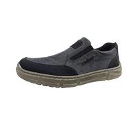 Slipper RIEKER Gr. 43, grau (grau, schwarz) Herren Schuhe (14833115-43) grau, schwarz