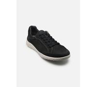 Sneaker RIEKER, Herren, Gr. 44, dunkelblau, Leder, Schuhe Sneaker, Schnürschuh, Halbschuh, Freizeitsneaker mit Reißverschluss (56858540-44) dunkelblau