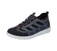 Rieker Herren 08665 Halbschuhe, Blau, 44 EU