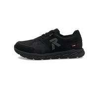 Rieker Sport Herren Sneaker Low Schwarz, Herren, Größe: 46, Material: Kunstleder/Textil