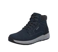 Winterboots RIEKER, Herren, Gr. 46, nachtblau, anthrazit, Lederimitat, Textil, Schuhe Winterboots, Schnürboots, Stiefelette mit wasserabweisender riekerTEX-Membran (78531002-46) nachtblau, anthrazit