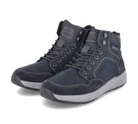 Rieker 11530-14 Stiefel mit Warmfutter Leder und Synthetik Herren in blau - Gr. 44