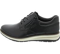 Schnürschuh RIEKER, Herren, Gr. 46, schwarz, Glattleder, unifarben, klassisch, Schuhe, Festtagsschuh, Halbschuh, Business-Schnürer mit weicher Innensohle (57873623-46) schwarz