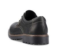 Rieker Schnürhalbschuh für Herren, schwarz, Gr. 40 EU