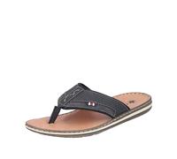 Rieker 21084, Herren Zehentrenner, Schwarz (schwarz/anthrazit/schwarz), 41 EU (7.5 UK)