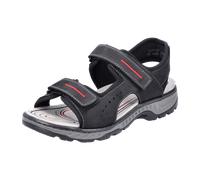Rieker, Rieker Herren Trekkingsandalen, Herren, Schwarz, Größe EU 43