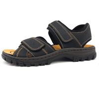 Rieker 25051, Herren Geschlossene Sandalen, Schwarz (schwarz/schwarz), 40 EU (6.5 UK)