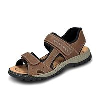 Rieker 25084, Herren Geschlossene Sandalen, Braun (Zimt/schwarz), 42 EU (8 UK)
