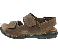 Rieker Sandalen für Herren Christoph 2 25558-25 – geschlossene, bequeme Sandalen Braun Gr. 45 EU