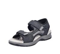 Rieker Herren 26952 Trekkingsandalen, Schwarz, 43 EU