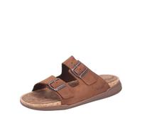 Pantolette RIEKER "Rieker Pantoletten Leder", Herren, Gr. 43, braun, Leder, Schuhe Pantolette (43747767-43) braun