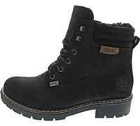 Rieker Damen Stiefel HWK Schwarz/Nuss/Schwarz Größe 37