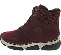 Rieker 38 bordeaux-rot-schwarz