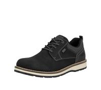 Rieker Schnürschuhe 38406 Herren Lederimitat/Textil klassisch Schwarz Gr. 43