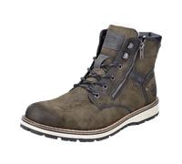 Winterboots RIEKER Gr. 47, schwarz (khaki, schwarz) Herren Schuhe (56004720-47) khaki, schwarz