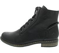 Rieker Schnürstiefelette Schwarz - Schwarz / 39