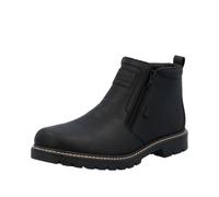 Winterstiefelette RIEKER, Herren, Gr. 40, schwarz, Glattleder, unifarben, Basic, Schuhe Winterstiefelette, Winterboots, Outdoorstiefelette mit riekerTEX-Membran (25775136-40) schwarz