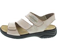 Rieker Damen 64573 Sandale, Beige, 41 EU