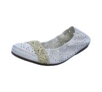 Rieker 41466-81 weiss/offwhite Klassische Pumps FS 2020 für Damen, weiß, Größe 37 EU