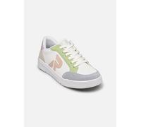 Rieker Damen Sneaker aus Leder im mehrfarbigen Design mit Loser Einlage 41909, Größe:38 EU, Farbe:Weiß