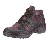 Rieker 43342-01 Maike, Damen Stiefel, Schwarz (schwarz/viola 01), EU 37