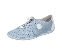 Rieker 43656 12 Damen Barfußschuh Hellblau Blau 37