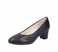 Rieker Damen Pumps mit runder Zehenform und Blockabsatz 44650, Größe:38 EU, Farbe:Schwarz