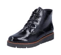 Rieker Damen Schnürstiefeletten 44902, Frauen Stiefeletten, lose Einlage,uebergangsstiefel,schnürboots,übergangsschuhe,schwarz (00),41 EU / 7.5 UK