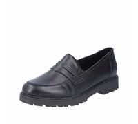 Loafer RIEKER Gr. 37, schwarz Damen Schuhe (56326200-37) schwarz