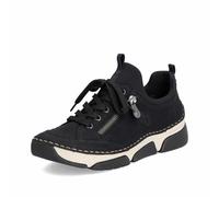 Rieker 45973 00 Damen Sneaker Schwarz Schwarz 38
